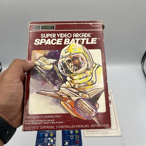 Space Battle - Intellivision CIB - Tested and Working! - Picture 8 of 11